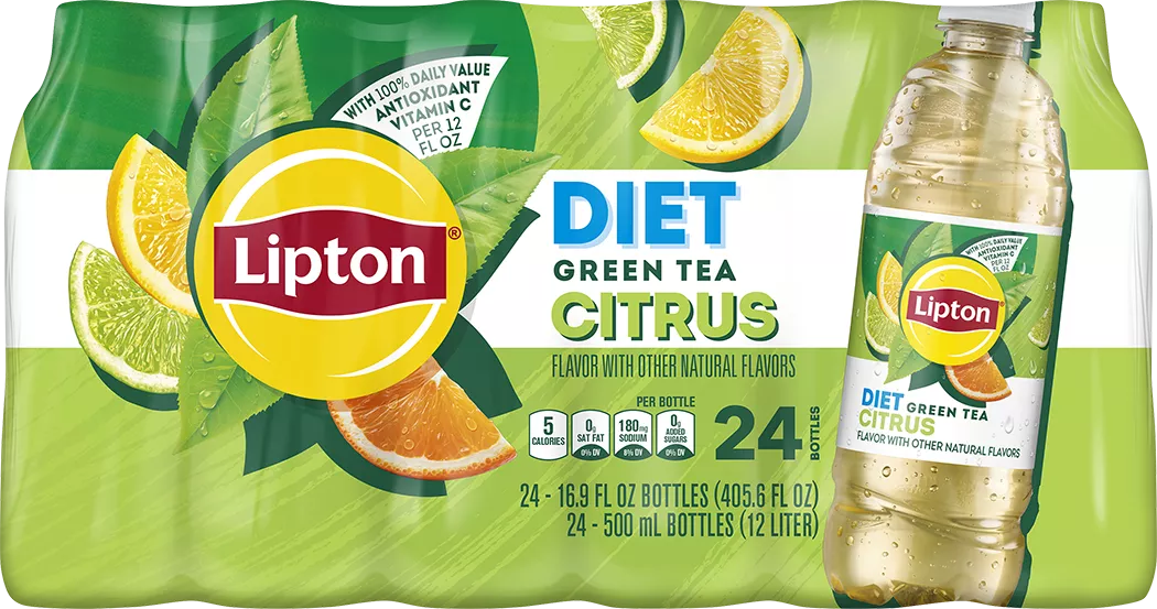 Lipton様確認用 Lipton Iced Tea Diet Green Tea Citrus: Ingredients, Nutrition